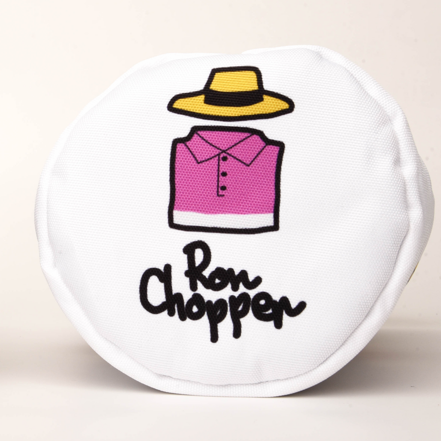 Ron's White Patterned Barrel Driver Cover