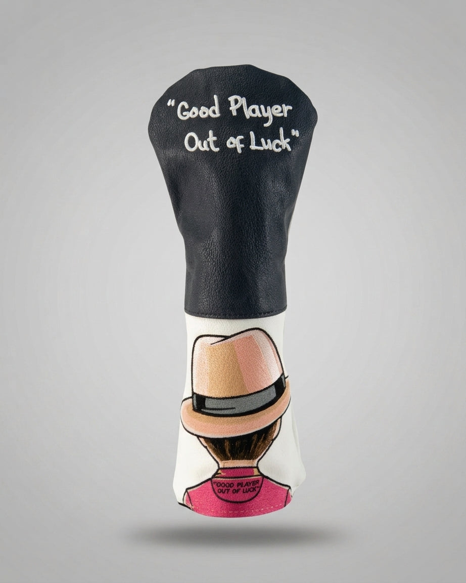 Navy "Good Player Out of luck" Fairway Wood Cover
