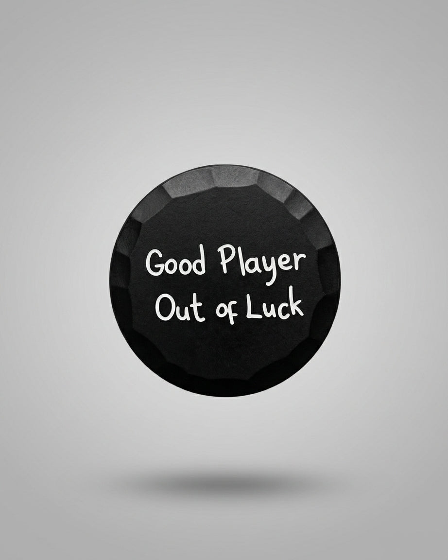Good Player Out of Luck Ball Marker