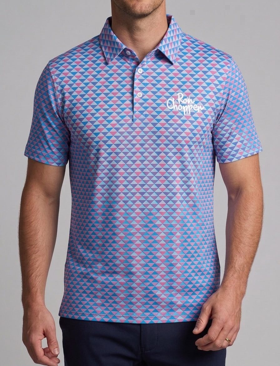 Rons' Three Colour  Tri Polo