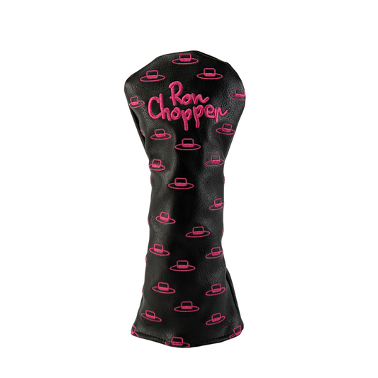 Ron's Black and Pink Fairway Wood Covers