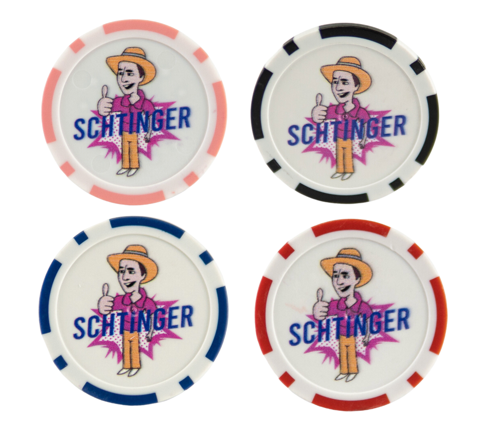 Ron's Ball Markers - 4 Pack