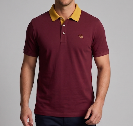 GPOL Burgundy Polo