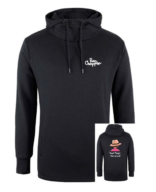 Ron's Golf Hoodie - Black Large GPOL Back