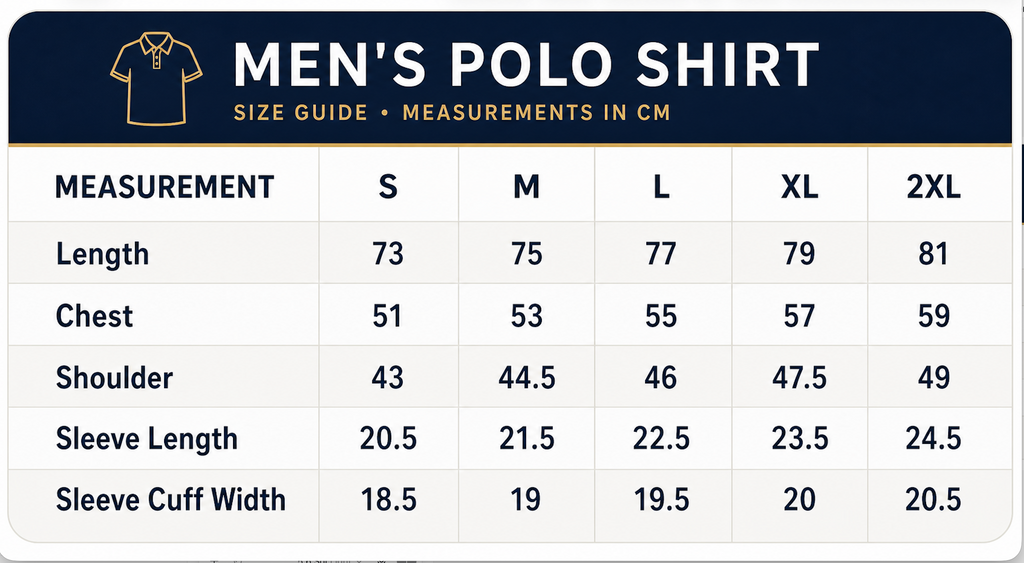 GPOL Burgundy Polo