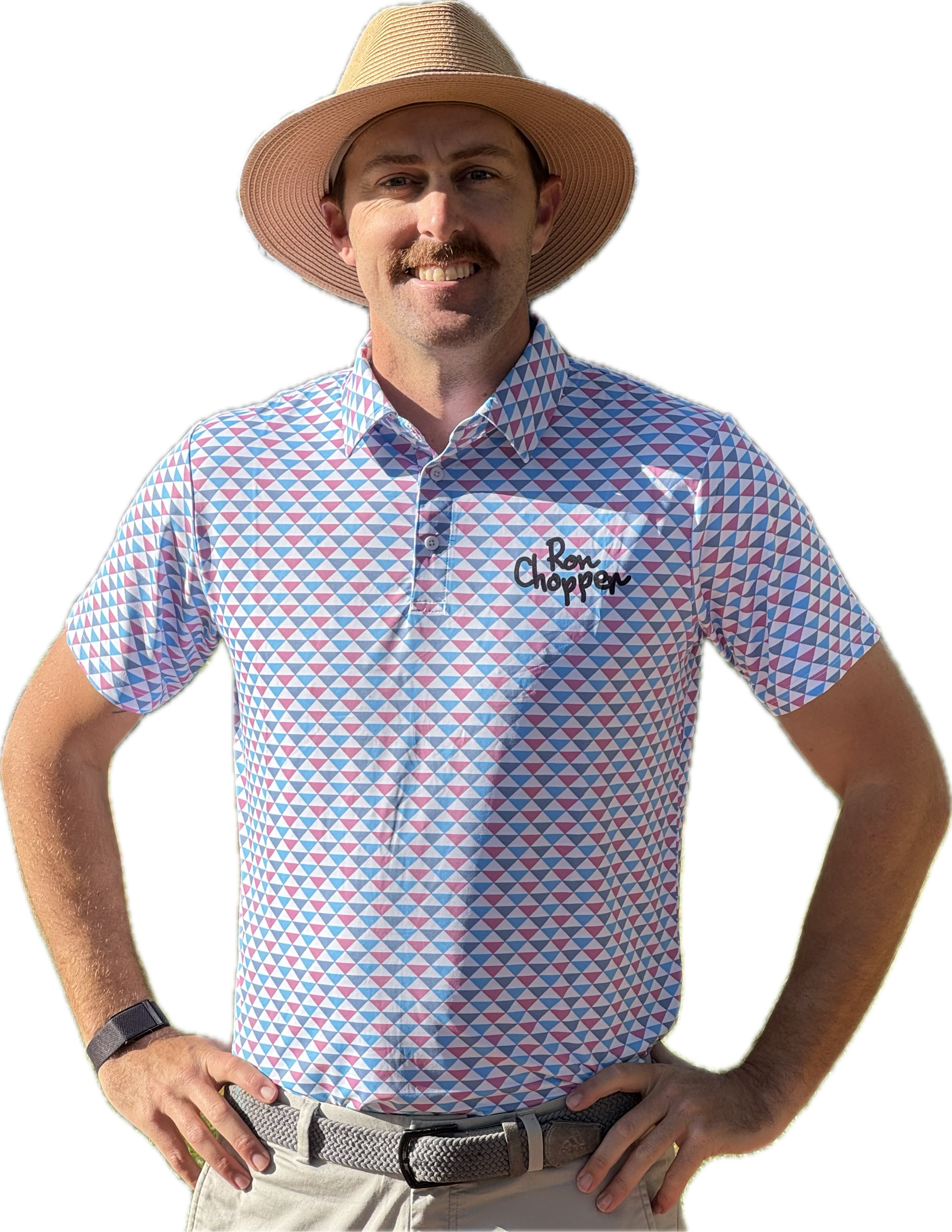 Rons' Three Colour  Tri Polo