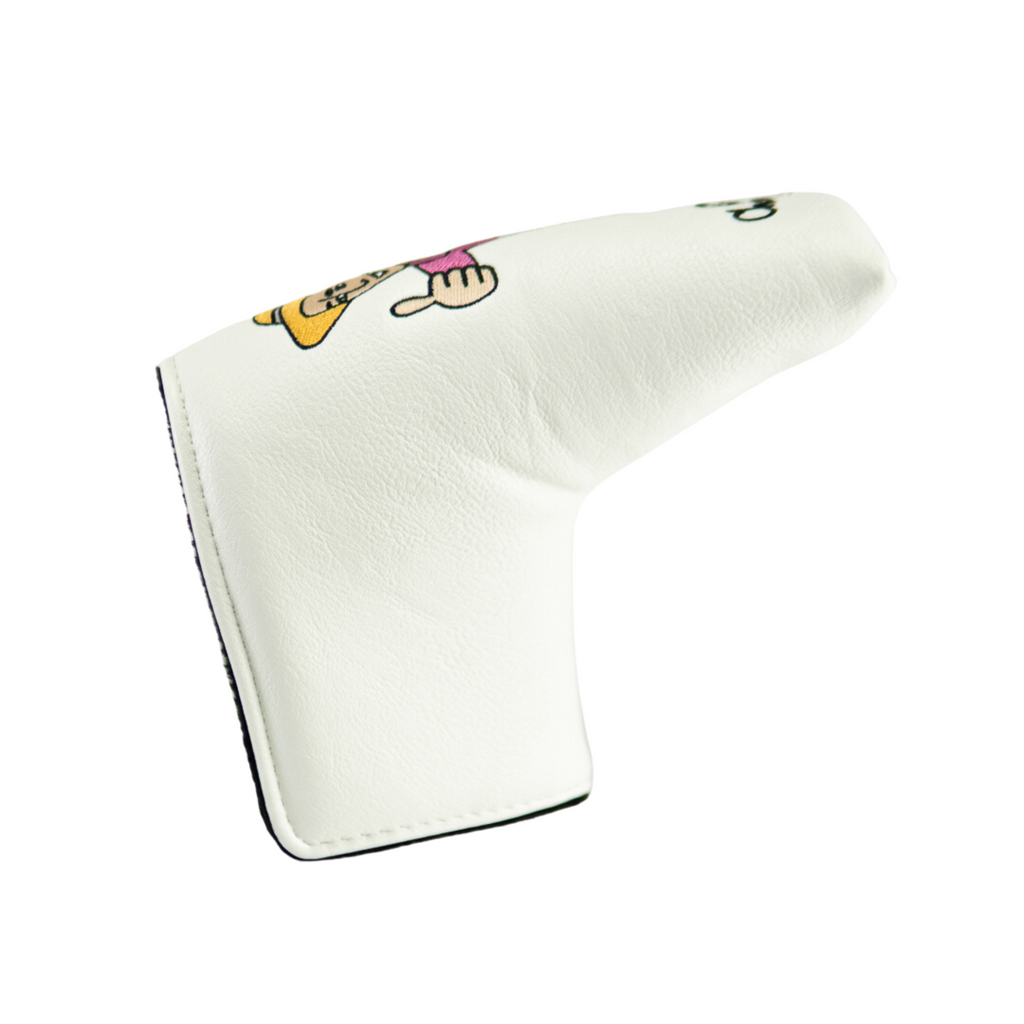 Ron's White Putter Head Cover