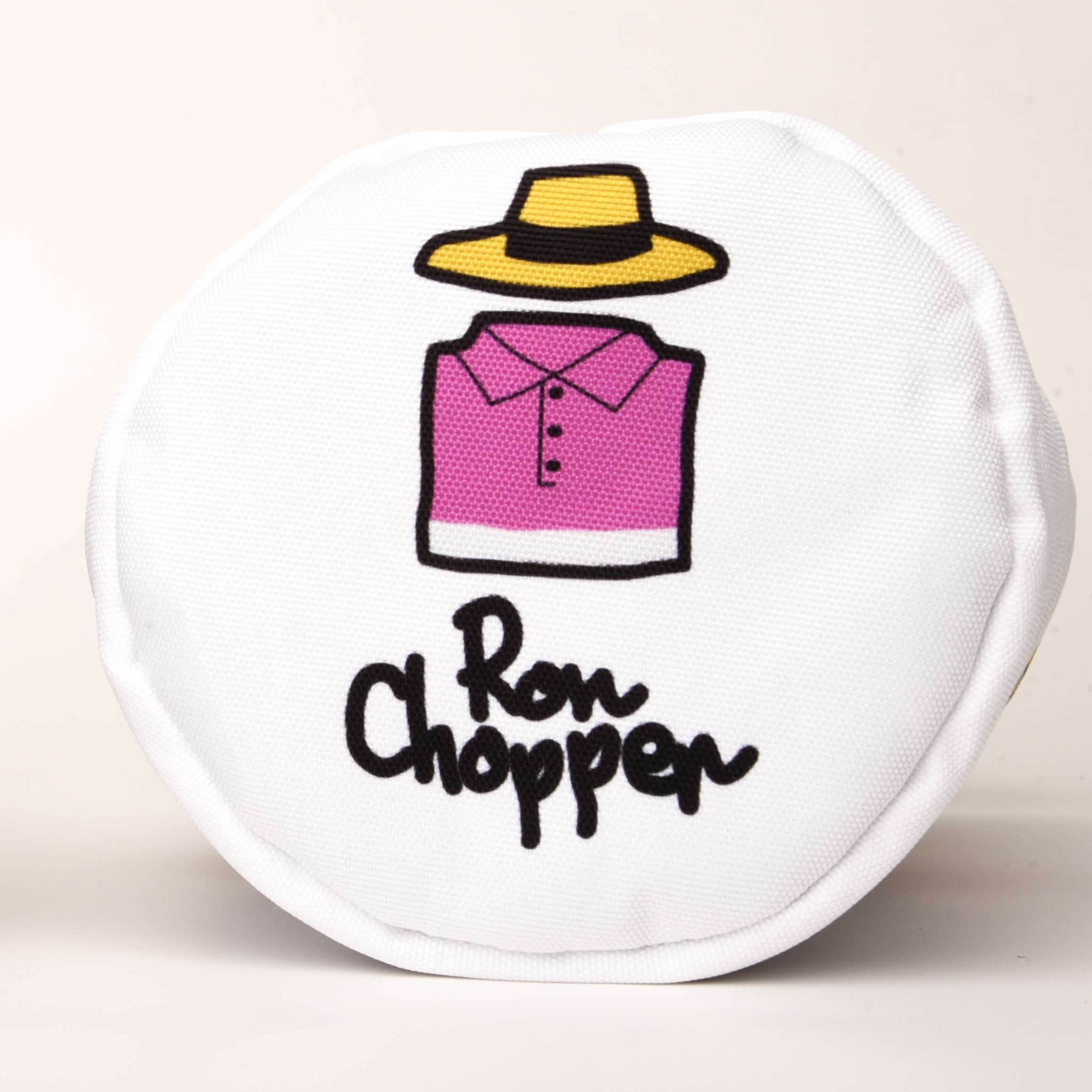 Ron's White Patterned Barrel Driver Cover